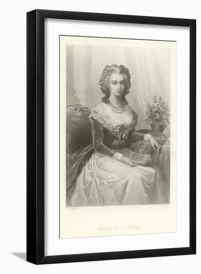 Marie Antoinette-Alphonse Marie de Neuville-Framed Giclee Print