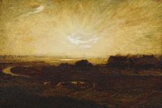 Landscape, c.1902 (pastel on paper)-Marie Auguste Emile Rene Menard-Stretched Canvas
