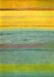 Layered Yellow and Green Abstract-Marie C^ Wattin-Art Print