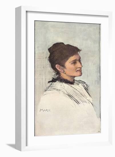 'Marie', c19th century-Elizabeth Adela Forbes-Framed Giclee Print