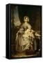 Marie-Caroline-christine d'Orléans (1813-1839)-Franz Xaver Winterhalter-Framed Stretched Canvas