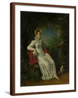 Marie Caroline Ferdinande Louise De Naples, Wife of Duke De Berry-Francois Pascal Simon Gerard-Framed Giclee Print