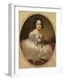 Marie-Charlotte-Amélie de Saxe-Cobourg et Gotha (1840-1927) future Impératrice du Mexique,-Franz Xaver Winterhalter-Framed Giclee Print