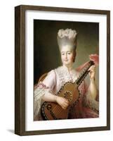 Marie Clotilde of France (1759-180), Queen of Sardinia-François-Hubert Drouais-Framed Giclee Print