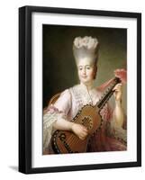 Marie Clotilde of France (1759-180), Queen of Sardinia-François-Hubert Drouais-Framed Giclee Print