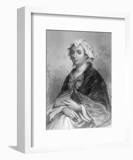 Marie Comtesse Caylus-G Staal-Framed Art Print