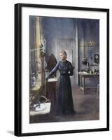 Marie Curie (1867-1934)-null-Framed Photographic Print