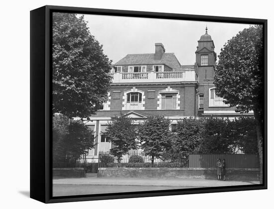 Marie Curie Hospital-null-Framed Stretched Canvas