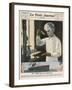 Marie Curie in Her Laboratory-Andre Galland-Framed Art Print