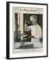 Marie Curie in Her Laboratory-Andre Galland-Framed Art Print