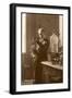 Marie Curie Physical Chemist in Her Laboratory-null-Framed Photographic Print