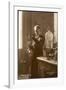 Marie Curie Physical Chemist in Her Laboratory-null-Framed Photographic Print