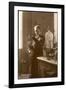 Marie Curie Physical Chemist in Her Laboratory-null-Framed Photographic Print