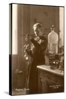 Marie Curie Physical Chemist in Her Laboratory-null-Stretched Canvas