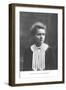 Marie Curie, Polish-Born French Physicist, 1910-null-Framed Giclee Print