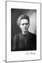 Marie Curie, Polish-Born French Physicist, 1917-null-Mounted Giclee Print