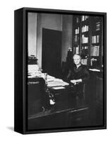 Marie Curie, Polish-Born French Physicist, 1925-null-Framed Stretched Canvas