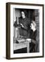 Marie Curie, Polish-Born French Physicist and Her Daughter Irene, 1925-null-Framed Giclee Print