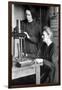 Marie Curie, Polish-Born French Physicist and Her Daughter Irene, 1925-null-Framed Giclee Print