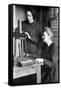 Marie Curie, Polish-Born French Physicist and Her Daughter Irene, 1925-null-Framed Stretched Canvas