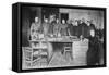 Marie Curie, Polish-Born French Physicist, at the Institute of Radium, Paris, 1919-null-Framed Stretched Canvas