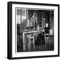 Marie Curie, Polish-Born French Physicist, C1920-null-Framed Giclee Print