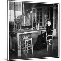 Marie Curie, Polish-Born French Physicist, C1920-null-Mounted Giclee Print