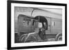 Marie Curie, Polish-Born French Physicist, Driving a Car Converted into a Radiological Unit, 1914-null-Framed Giclee Print