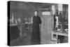 Marie Curie, Polish-Born French Physicist, in Her Laboratory, 1912-null-Stretched Canvas