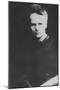 Marie Curie, Polish-Born French Physicist-null-Mounted Giclee Print