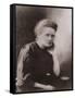 Marie Curie Polish-French Physicist Won Two Nobel Prizes, Ca. 1900-null-Framed Stretched Canvas