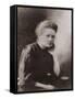 Marie Curie Polish-French Physicist Won Two Nobel Prizes, Ca. 1900-null-Framed Stretched Canvas