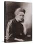 Marie Curie Polish-French Physicist Won Two Nobel Prizes, Ca. 1900-null-Stretched Canvas