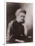 Marie Curie Polish-French Physicist Won Two Nobel Prizes, Ca. 1900-null-Framed Art Print