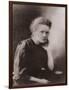 Marie Curie Polish-French Physicist Won Two Nobel Prizes, Ca. 1900-null-Framed Art Print