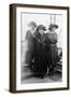 Marie Curie with Her Daughters-Science Source-Framed Giclee Print