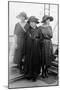 Marie Curie with Her Daughters-Science Source-Mounted Giclee Print