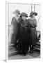 Marie Curie with Her Daughters-Science Source-Framed Giclee Print