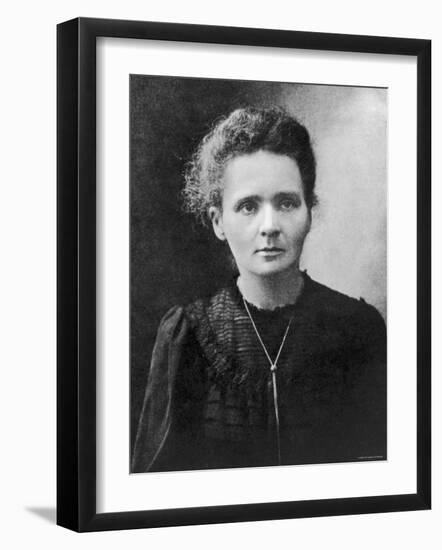 Marie Curie-null-Framed Premium Photographic Print