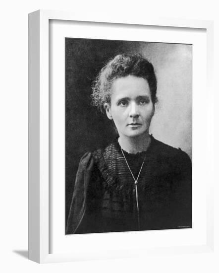 Marie Curie-null-Framed Premium Photographic Print