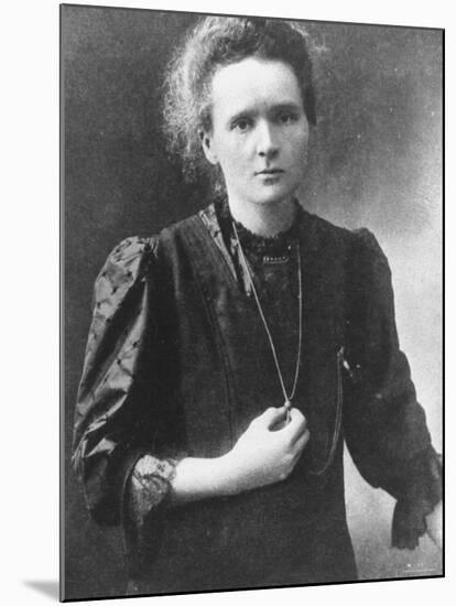 Marie Curie-null-Mounted Premium Photographic Print