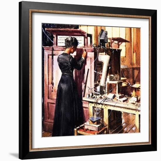 Marie Curie-null-Framed Giclee Print