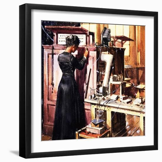 Marie Curie-null-Framed Giclee Print