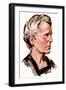 Marie Curie-English School-Framed Giclee Print