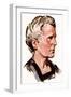 Marie Curie-English School-Framed Giclee Print
