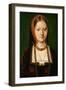 Marie D'angleterre - Portrait of Mary Tudor (1496-1533) - Michael Sittow (Maitre Michiel) (1460/68--Michiel Sittow-Framed Giclee Print