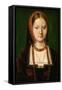 Marie D'angleterre - Portrait of Mary Tudor (1496-1533) - Michael Sittow (Maitre Michiel) (1460/68--Michiel Sittow-Framed Stretched Canvas