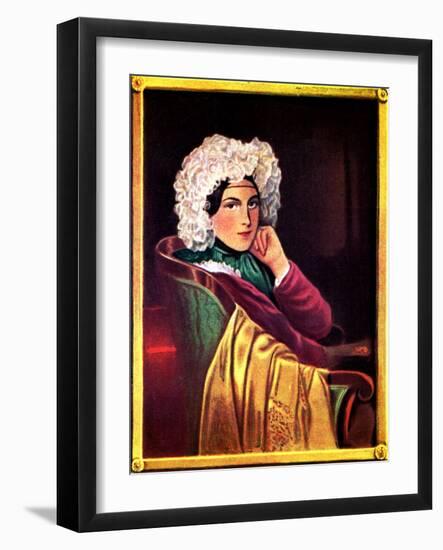 Marie Daffinger - wife-Moritz Michael Daffinger-Framed Giclee Print