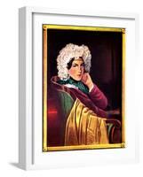 Marie Daffinger - wife-Moritz Michael Daffinger-Framed Giclee Print