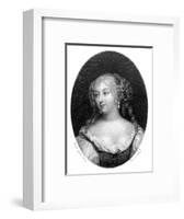 Marie de Fontanges-null-Framed Art Print